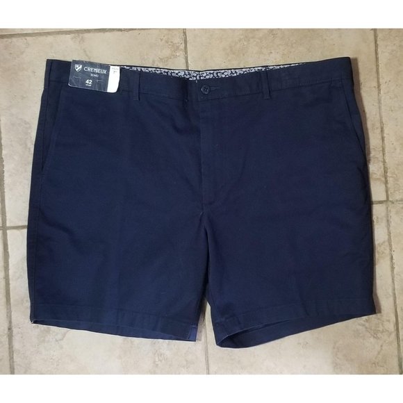Daniel Cremieux Other - New Cremieux Slim Fit Chino Shorts Sz 38 Navy Tape